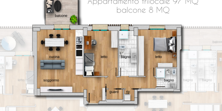 post appartamento a8_Tavola disegno 1